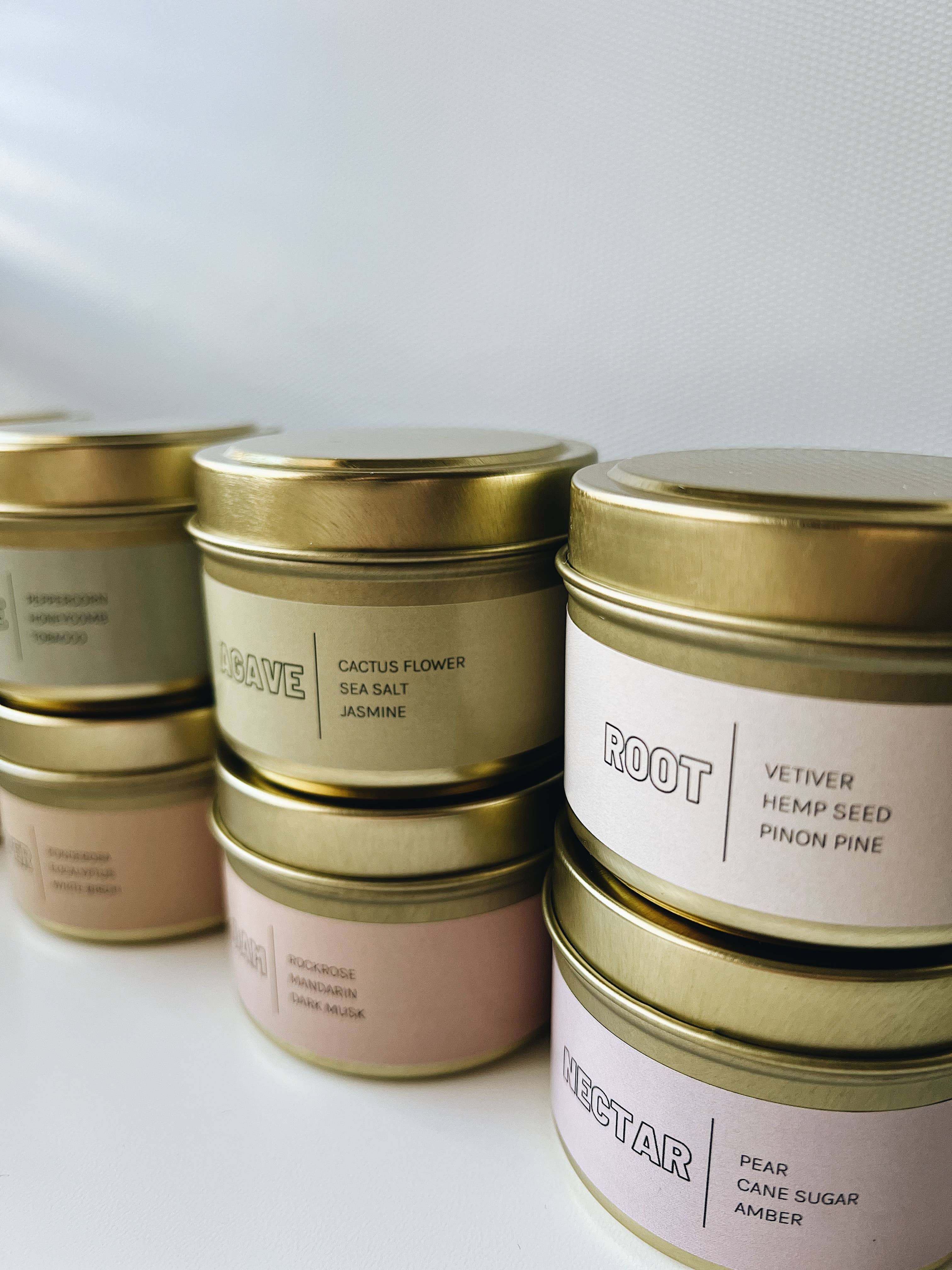 sea of roses - Wholesale Travel Candles - 4oz - core collection candles10