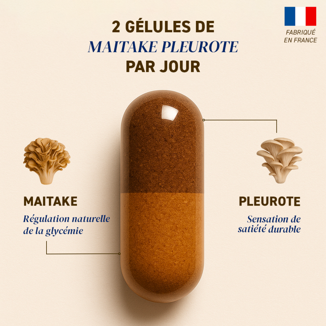 FRENCH MUSH - Wholesale Oral Supplement/Vitamin - Dietary Supplement Duo Maitake Oyster Mushroom - Capsules1