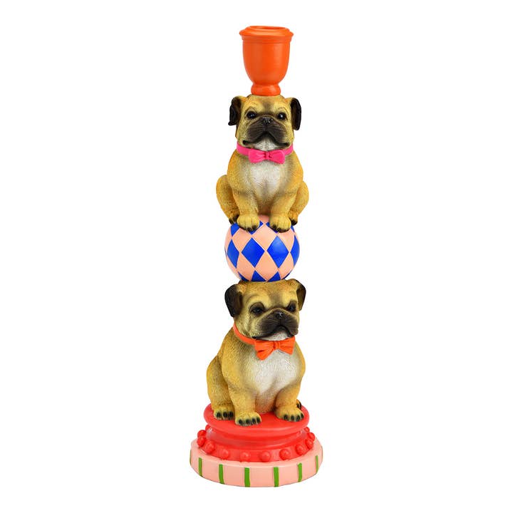 Chandelier Pyramide de Chiens en Poly, Multicolore (L/H/P) 9x28x9cm pour la vente par Wurm