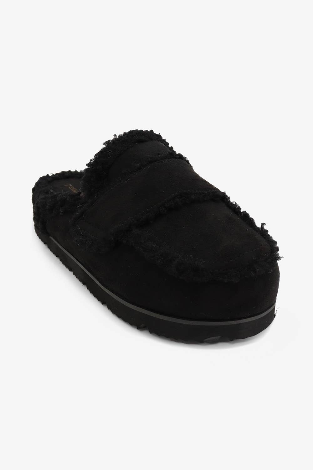 Lemonade Shoes – Großhandel Hausschuhe – Damen – TATUM - Gemütlicher Wildleder-Slide mit dicker gepolsterter Sohle1