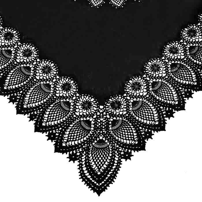 Waterproof Square Vinyl Lace Tablecloth 137x137 cm for wholesale by Fiorirà un giardino