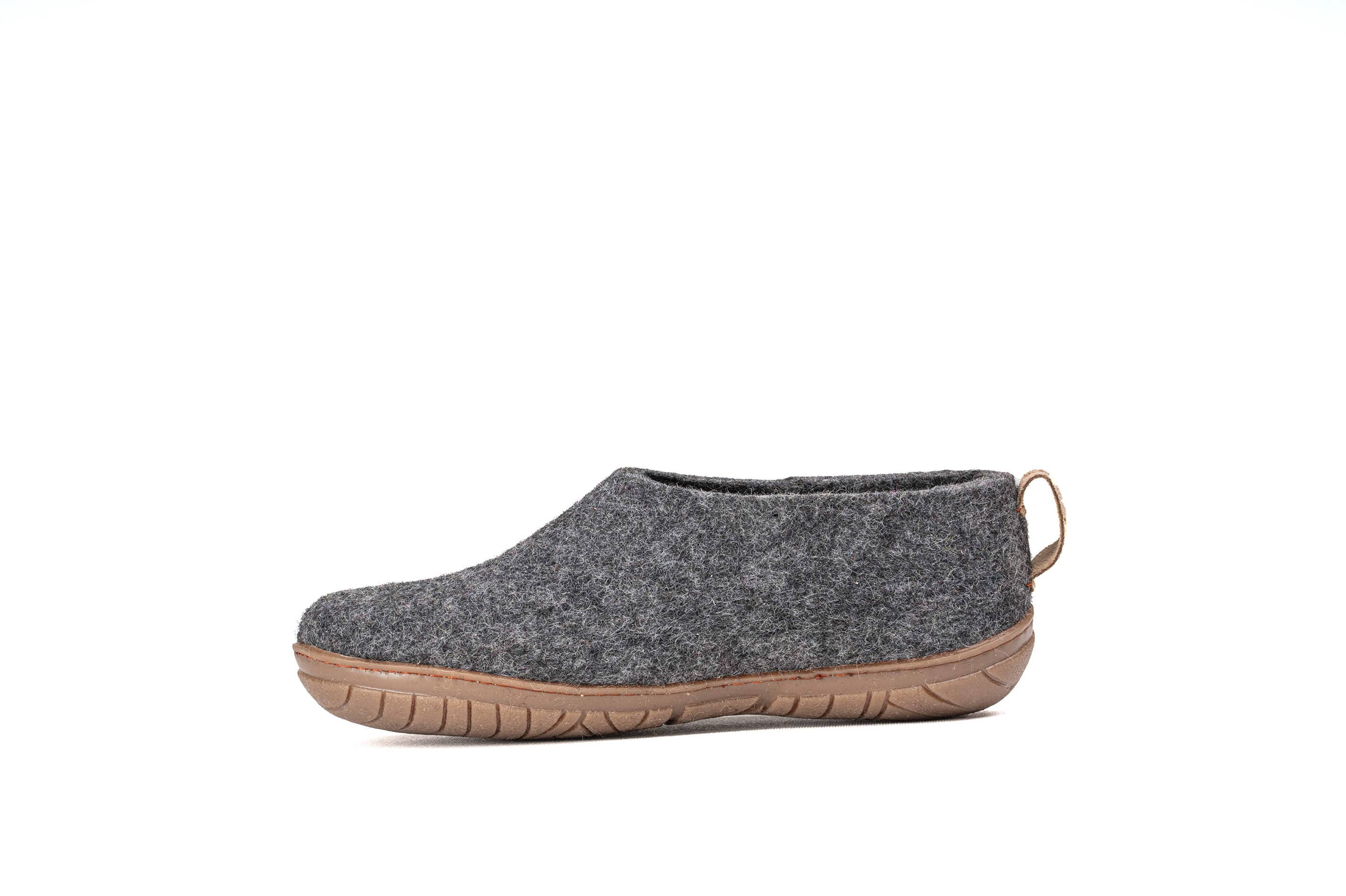 Woollyes Inc - Wholesale Casual shoes – Kids - Outsole Shoe with Rubber Sole – Charcoal4