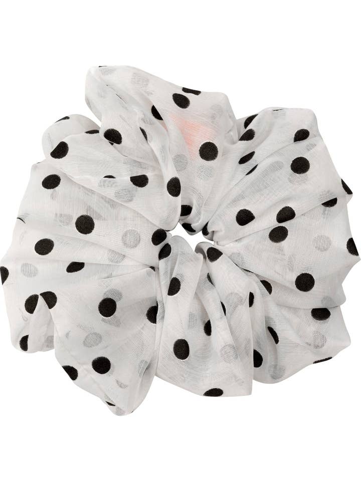 Mega Scrunchie Polka per la vendita all'ingrosso da parte di Wauw Capow by Bangbang Copenhagen