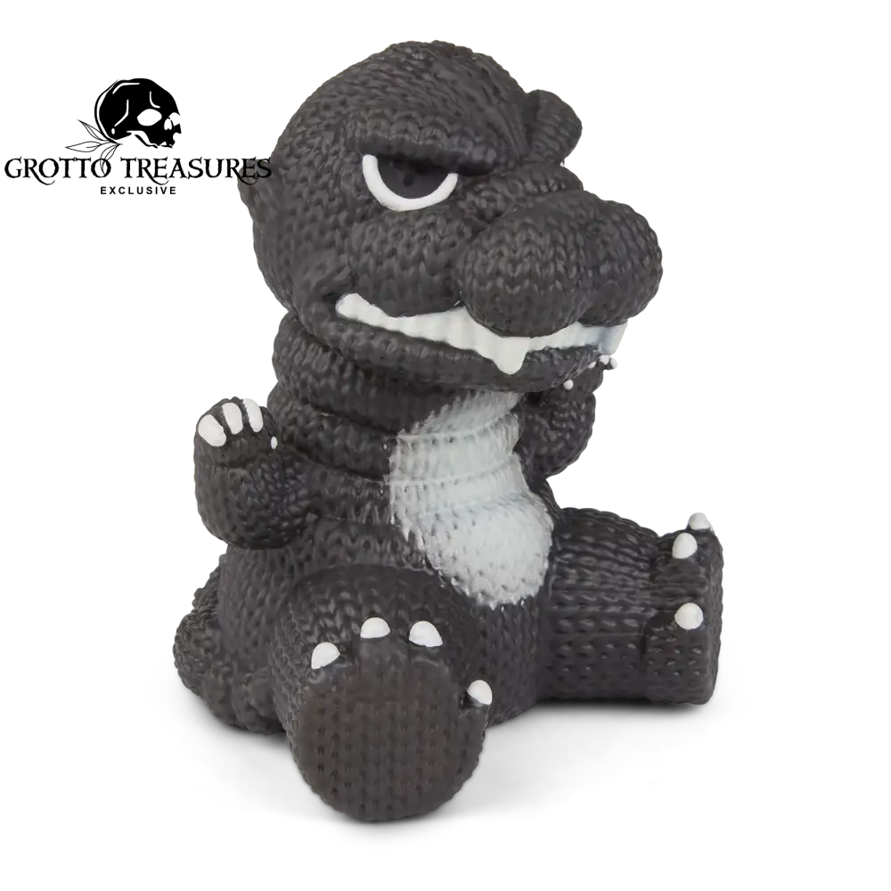 Grotto Treasures - Wholesale Figurine Toy - Kids - Grotto Treasures Exclusive - Handmade by Robots Godzilla Blue Glow in the Dark Limited Edition Vinyl Figure3