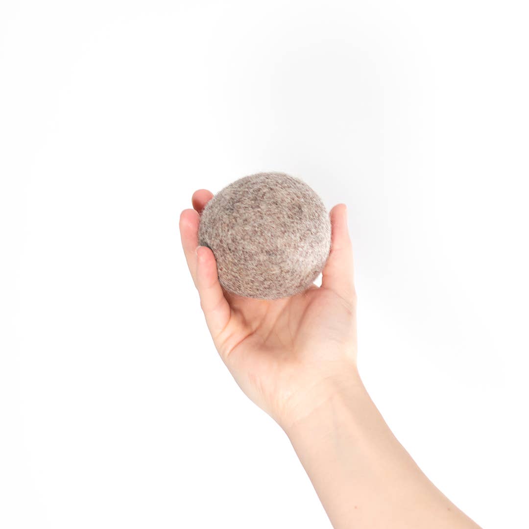 BUDDY. - Wholesale Pet Toy - Dog - BUDDY. Dog toy made of sheep wool "Ball" - Beige4