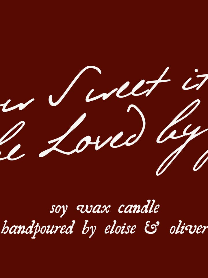 "How Sweet It Is" limited edition label - Citrus and Sage for wholesale by Eloise and Oliver