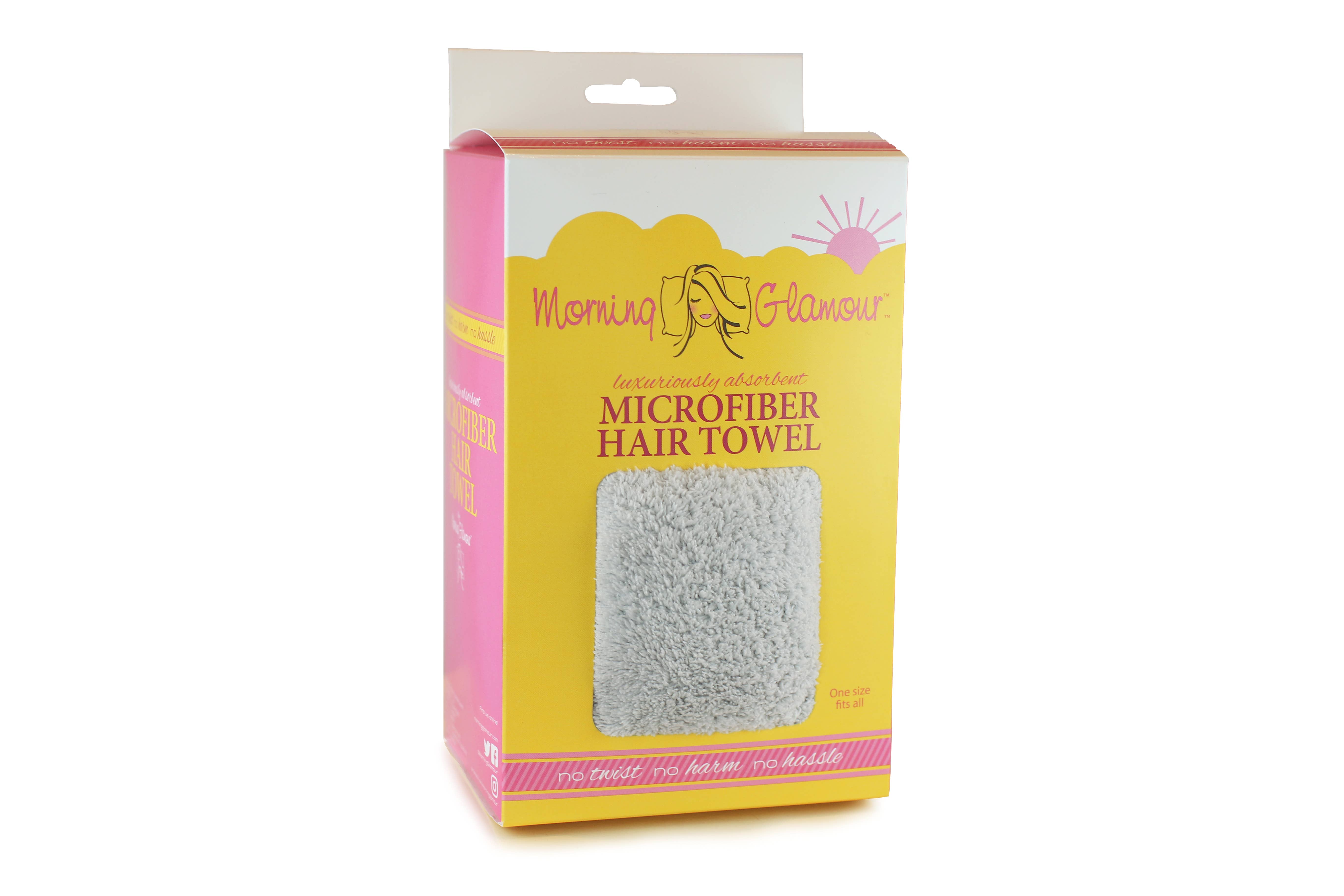 Morning Glamour - Wholesale Hair Towel/Wrap - The Patented Microfiber Salon Hair Towel1