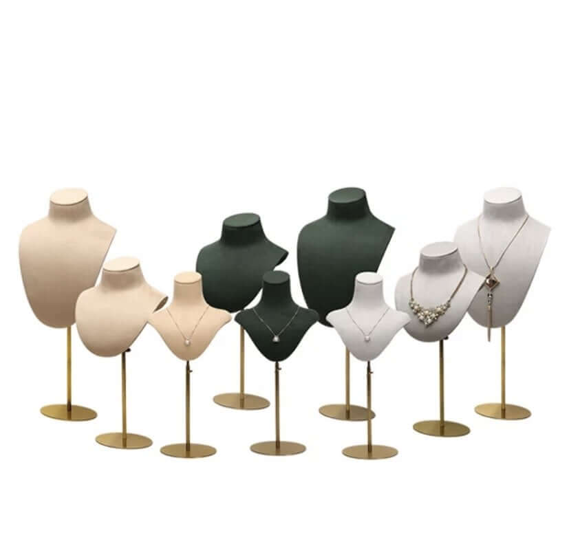 Folie à Trois - Wholesale Jewelry Stand & Display - Mannequin Velvet DISPLAY0