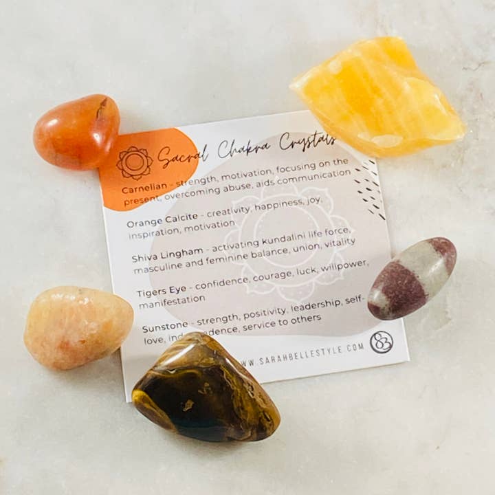 Sarah Belle - Wholesale Spiritual stone/crystal - Sacral Chakra Crystals1