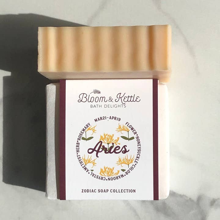 Zodiac Soap - Widder für den Großhandel von Bloom and Kettle