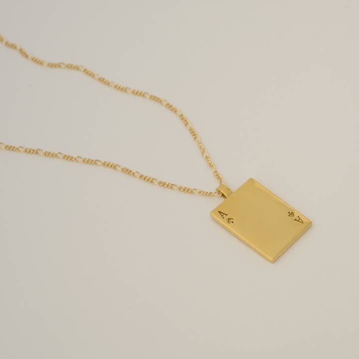 Merewif - Vendita all'ingrosso Collana con ciondolo/pendaglio - Collana asso di picche4