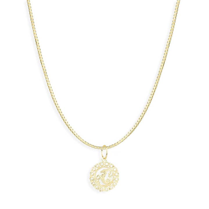 ZODIAC NECKLACE - CAPRICORN for wholesale by Maya Brenner