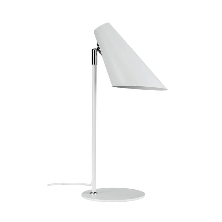 Cale white table lamp for wholesale by Dyberg Larsen