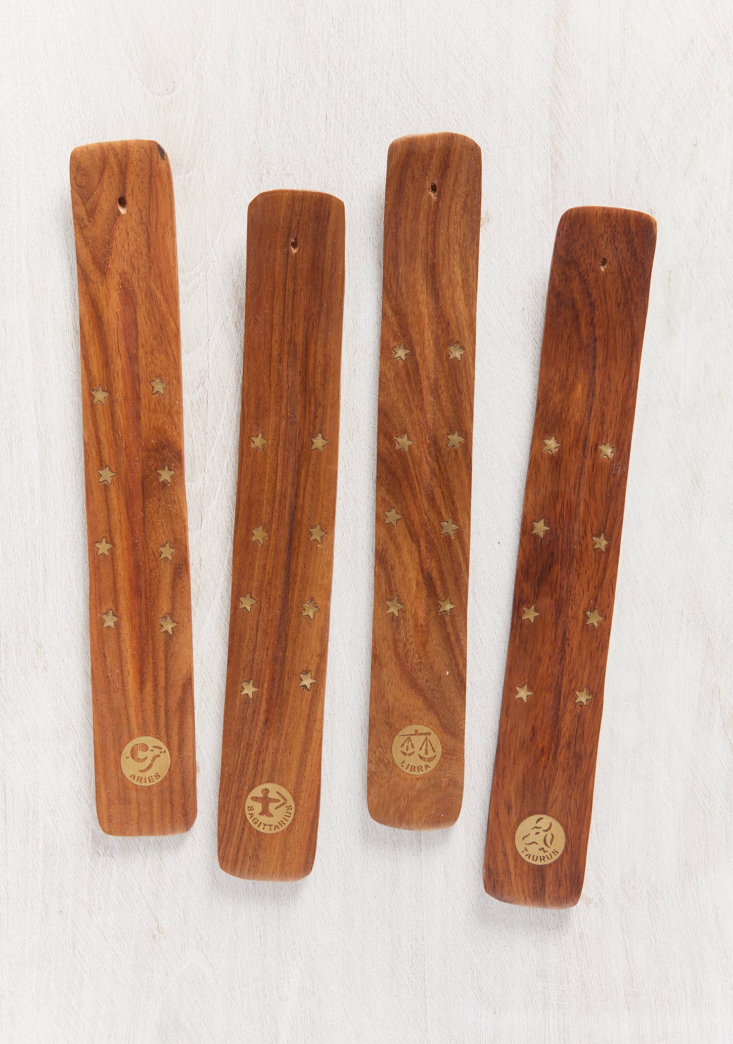 Namaste - Wholesale Incense holder - Zodiac Incense Holder, Natural, Brass1