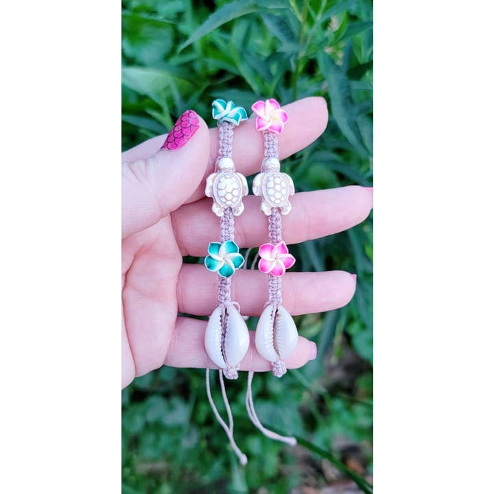 Shark Bitten – wholesale Anklet – Summer Sea Turtle Anklet