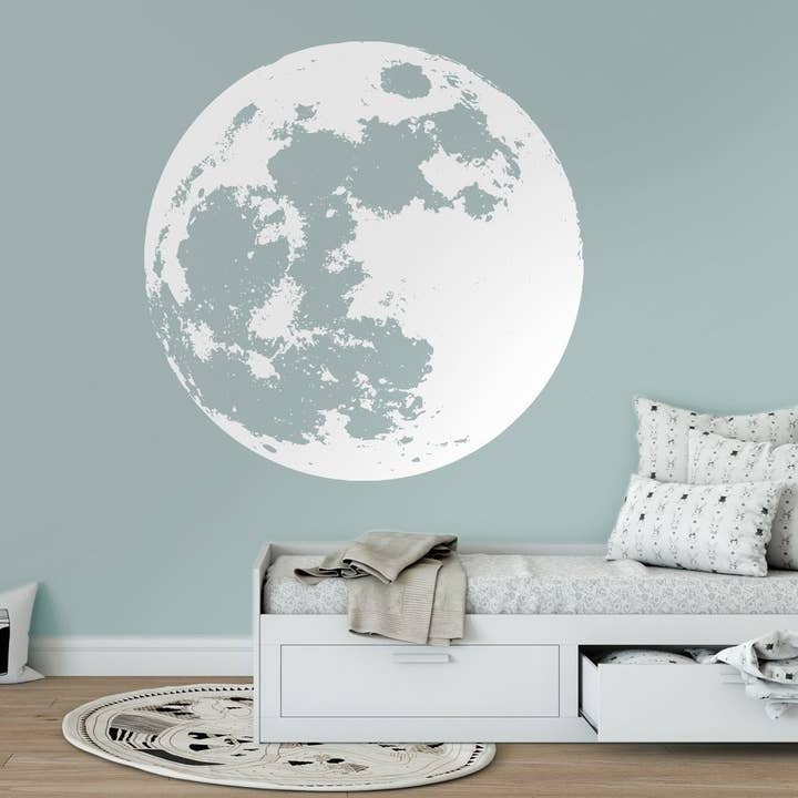 KUARKI - Wholesale Wall Decal/Stickers - Moon Decal, Moon Wall Decal, Home Decor Sticker