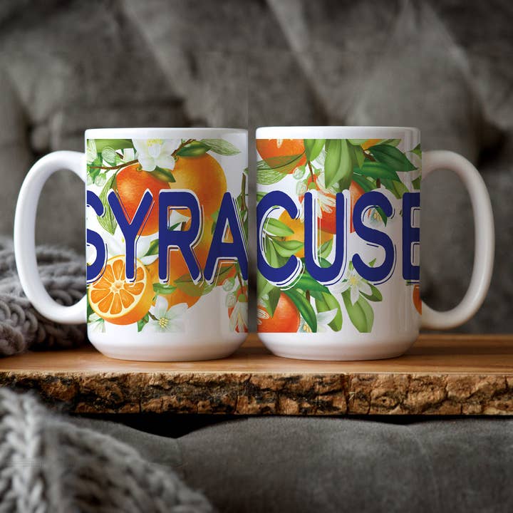 Tasse Syracuse Orange Blossoms 15oz pour la vente par Lake Town Love