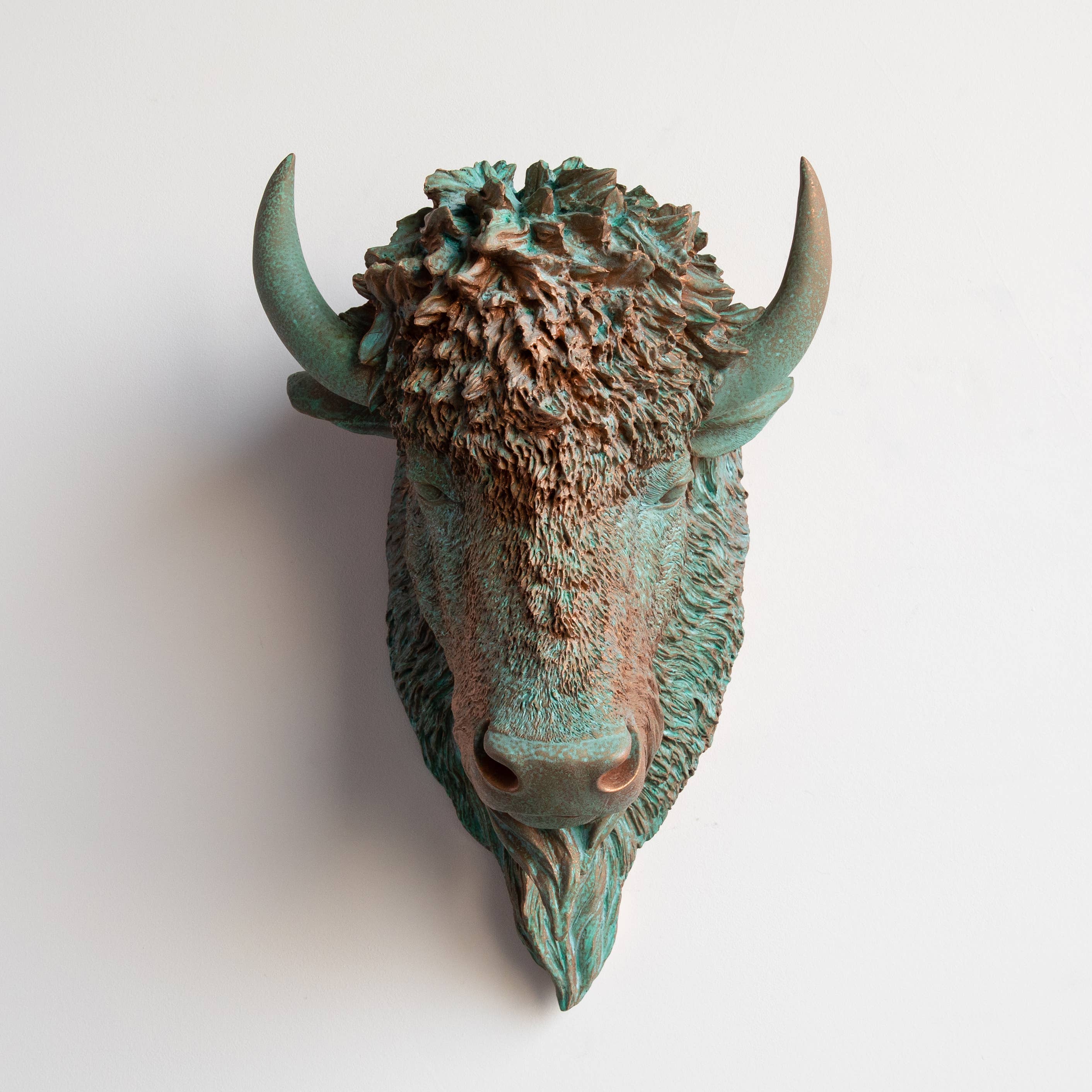 Near and Deer - Wholesale Wall Accent - Faux Bison Wall Mount10