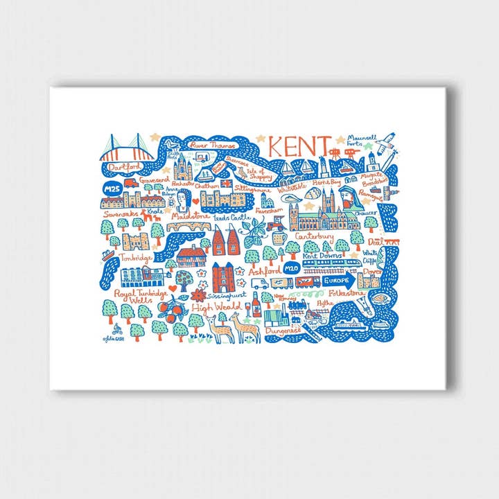 Julia Gash - Wholesale Art Print - Kent Prints & Cards2