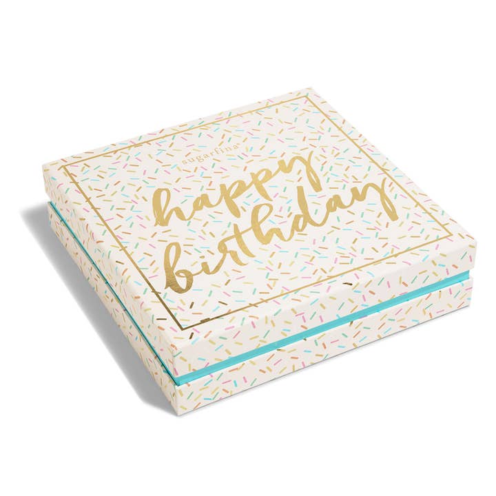 Happy Birthday 8-Piece Design Your Own Candy Bento Box® for wholesale by Sugarfina Australia