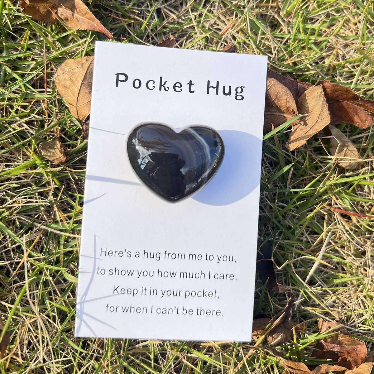 Gypsy Soul - Wholesale Spiritual Stone/Crystal - Keepsake Pocket Hug Gemstone Crystal Hearts Assortment 3