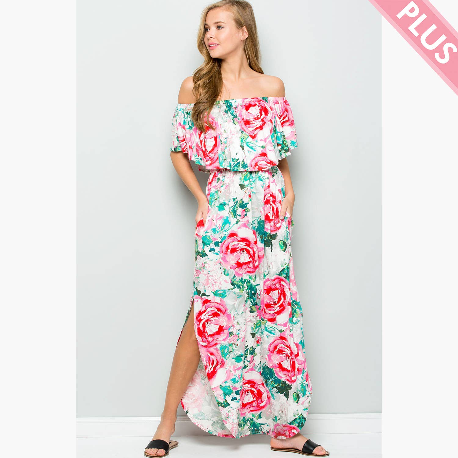 wholesale plus size maxi dresses