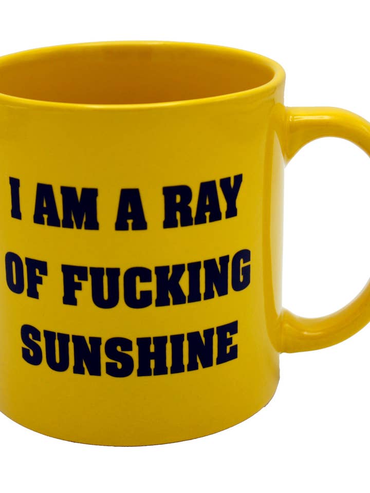 Giant 22 oz I'm A Ray of Sunshine Novelty Coffee Mug and other Purchase Wholesale sunshine and coffee. Free Returns & Net 60 Terms on Faire trending on Faire.
