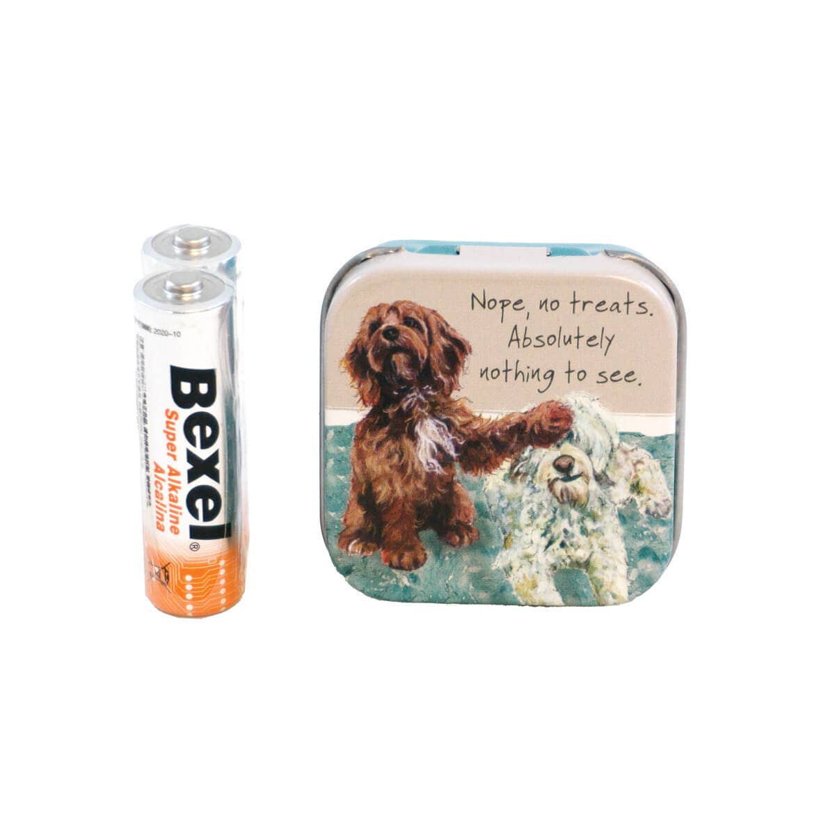 The Little Dog Laughed – wholesale Pet treat pouch – Cat/dog – Cockapoos Mini  Tin3