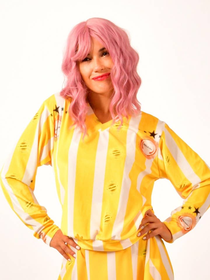 VICTORIA Yellow Stripe - Maglia per la vendita all'ingrosso da parte di Palaish