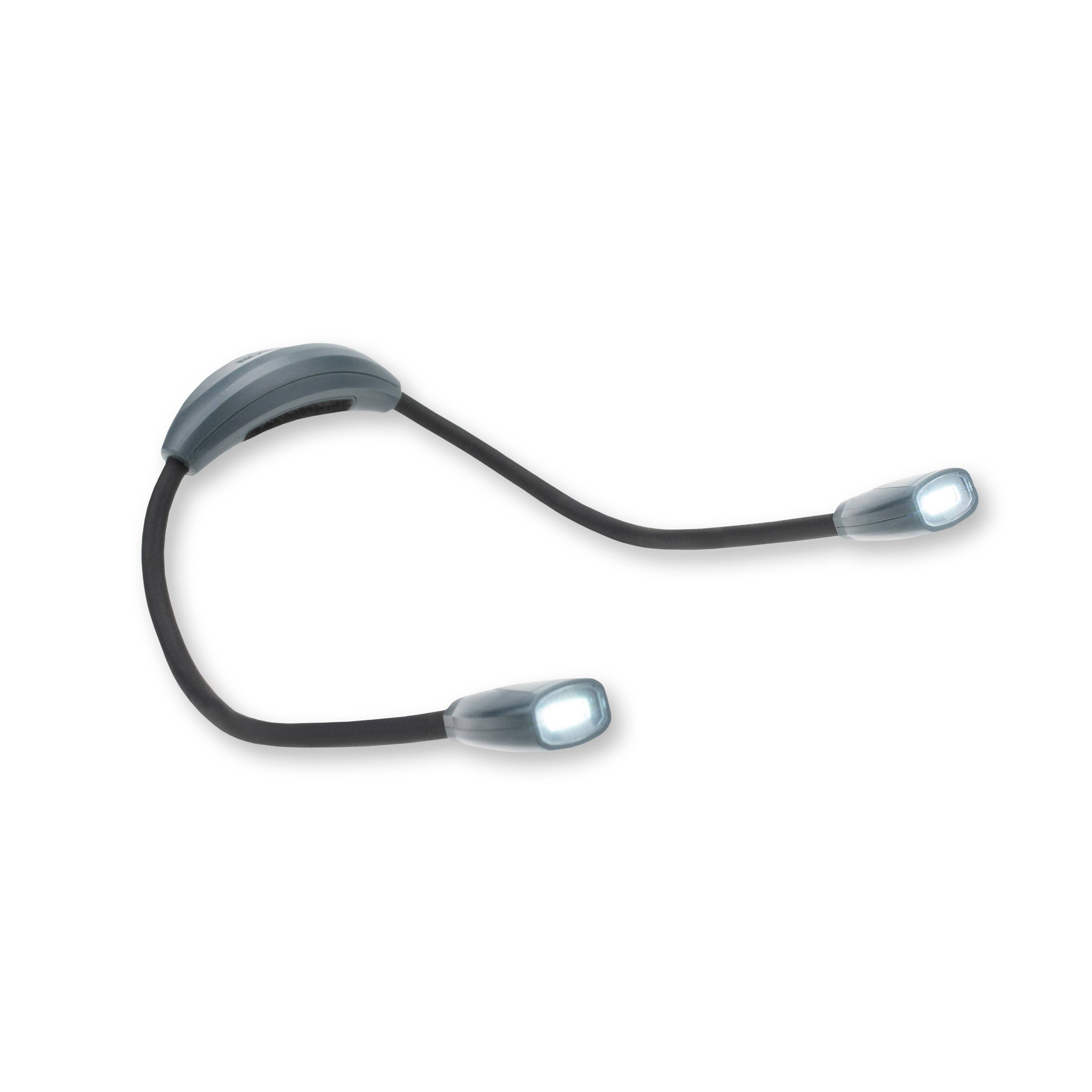 Carson EU - Wholesale Flashlight - Adjustable COB LED gooseneck lamp with two heads1