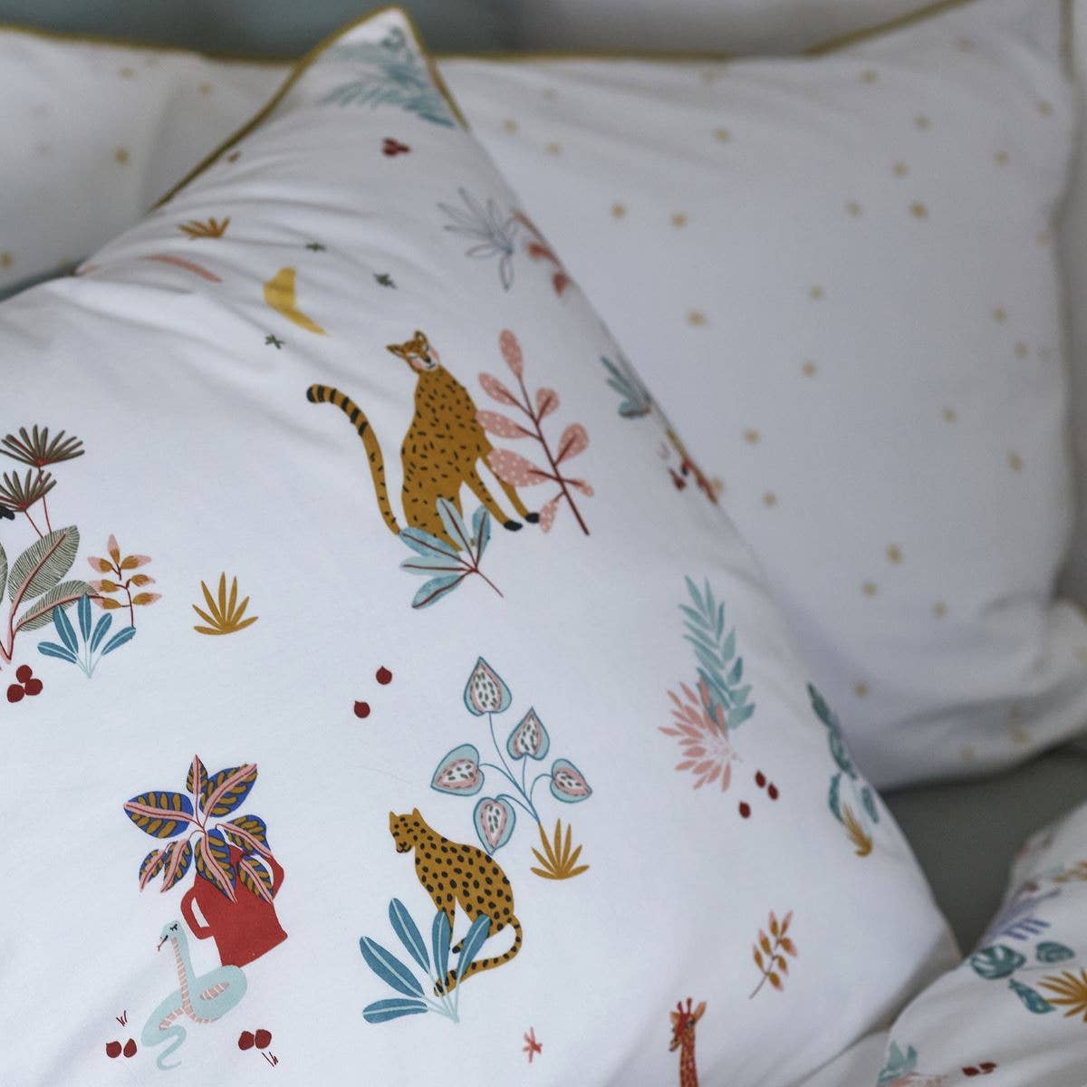 Sylvie Thiriez - Wholesale Bedding Pillowcase/Sham - Children pillowcase Jungle enchantée 3