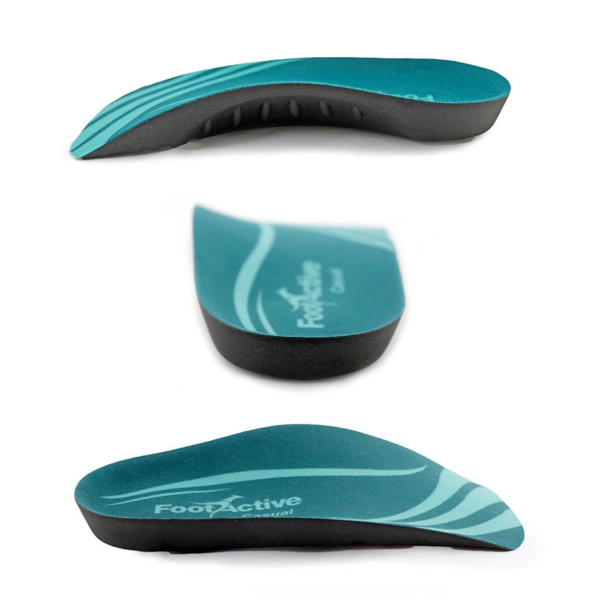 FootActive - Venta al por mayor Plantillas y suelas - Unisex - Plantillas ortopédicas casuales FootActive 3/4 de longitud aprobadas por NHS1