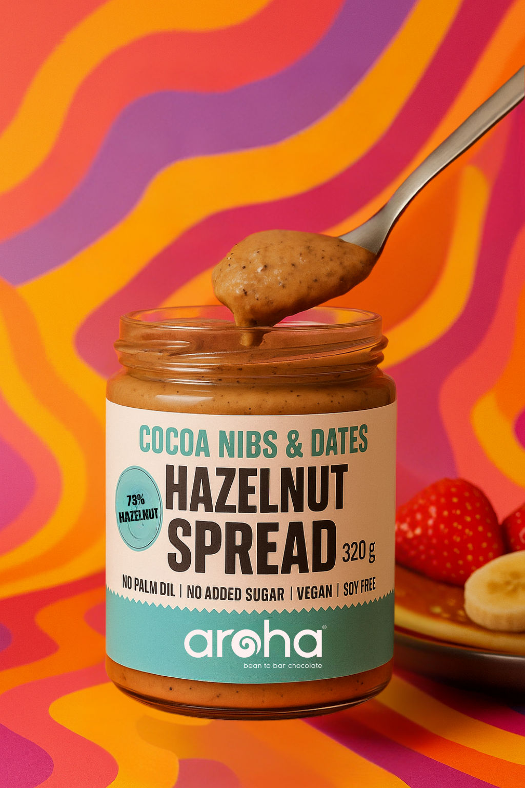 Bascuda – wholesale Nut butter – Aroha Hazelnut Spreads 320 gr5