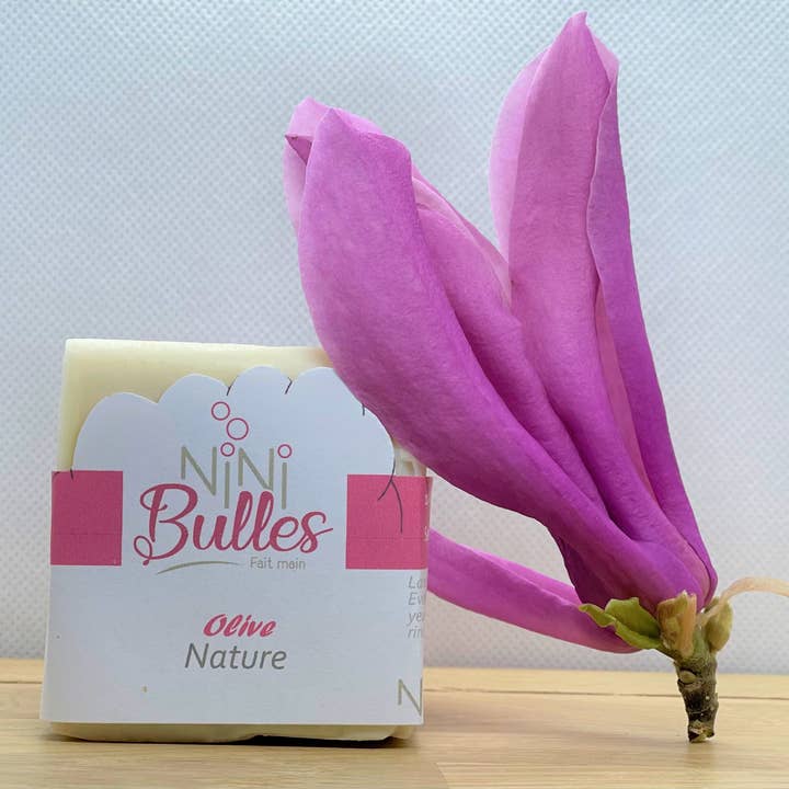 NATURAL OLIVE SOAP SAF SURGRAS 5% for wholesale by Nini'Bulles