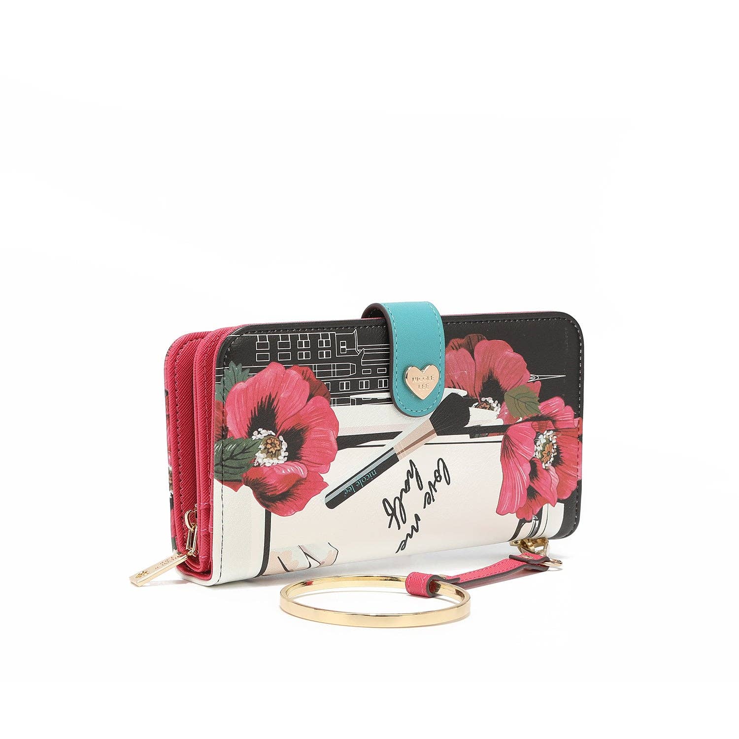 Nicole Lee – Carteira - Mulher por atacado – CARTERA IMPRESA MODA CON CREMALLERA24