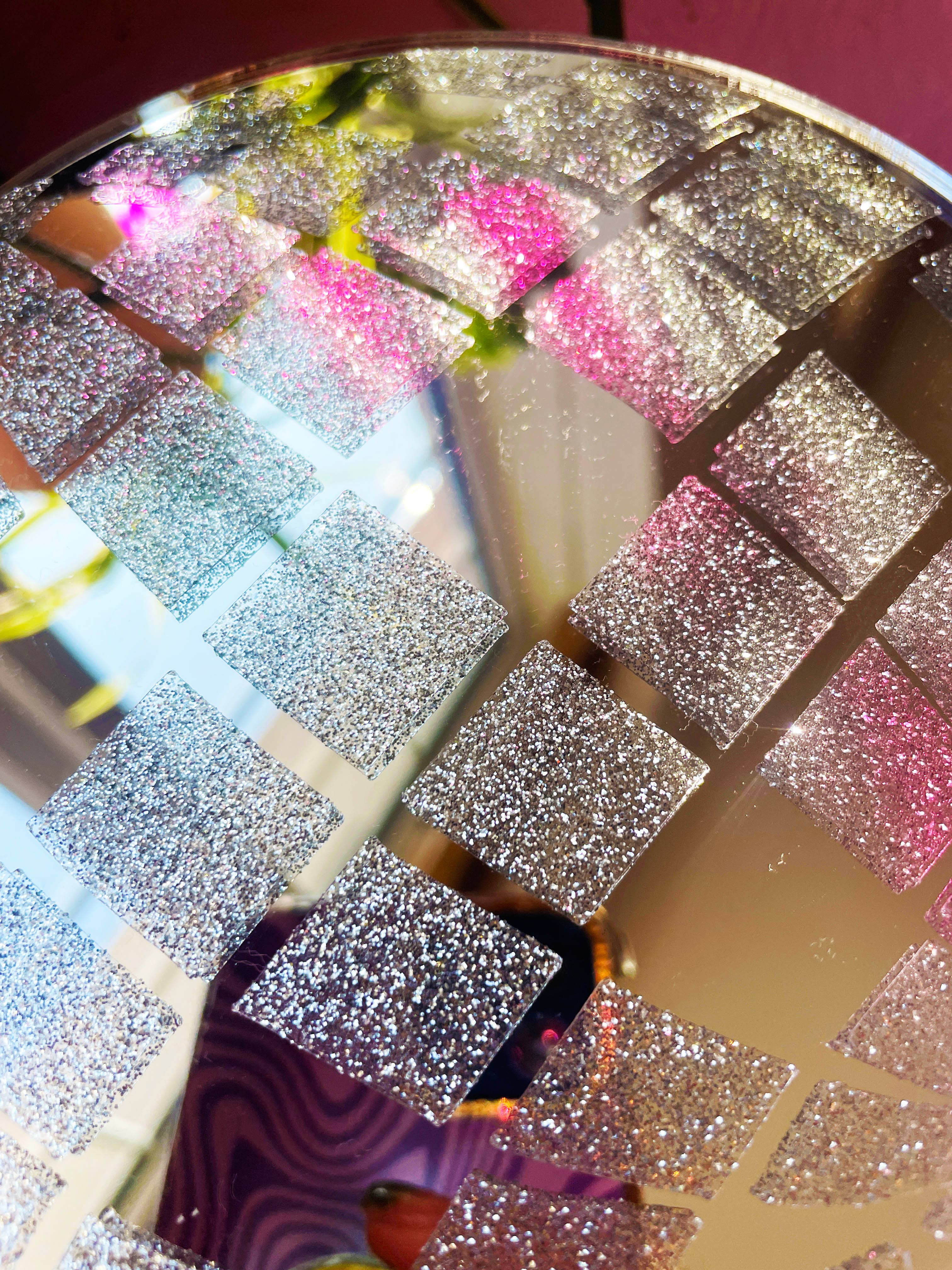 Printed Weird – wholesale Wall mirror – Retro Disco Ball Mini Mirror7