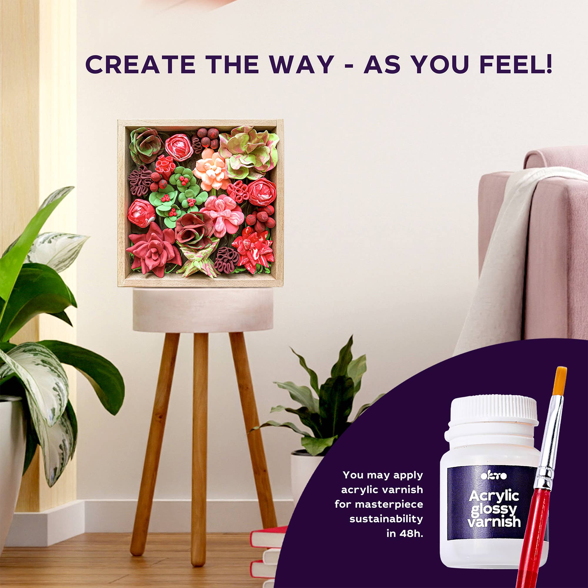 Fainotoys - Wholesale DIY Craft Kit - Kids - OKTO Sensory Art 3D Woodcraft “Passion”6