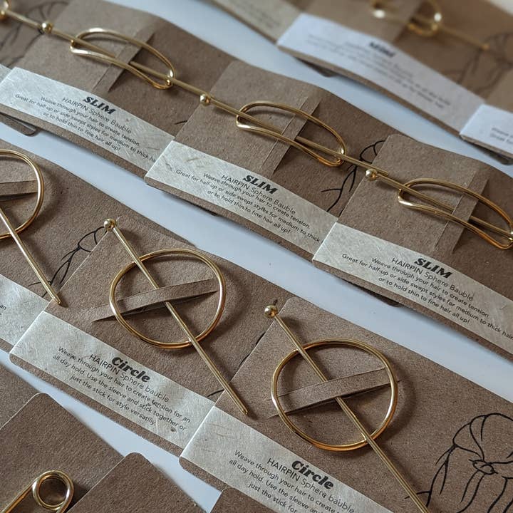 Vanderzee - Wholesale Hair Pin - Circle Hairpin2
