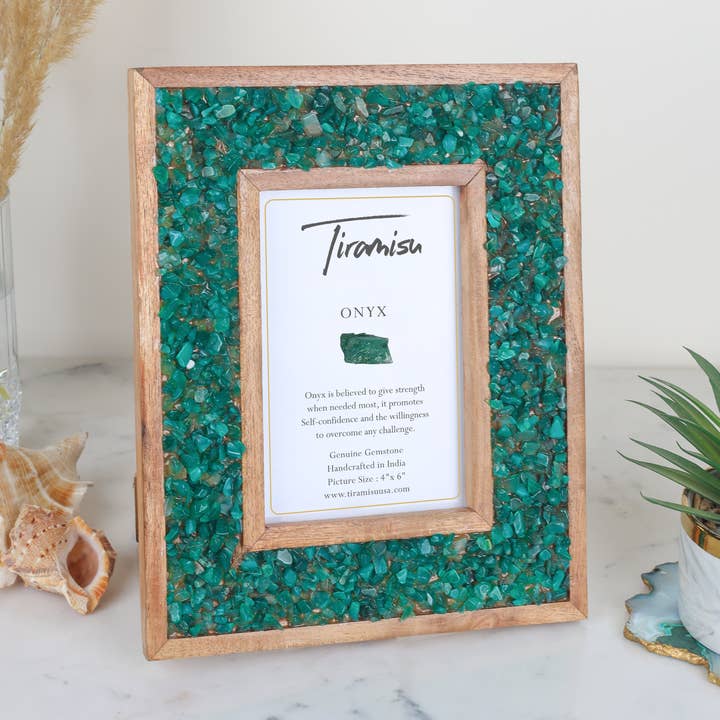 Sea of Green Green Onyx Picture Frame for wholesale by Tiramisu