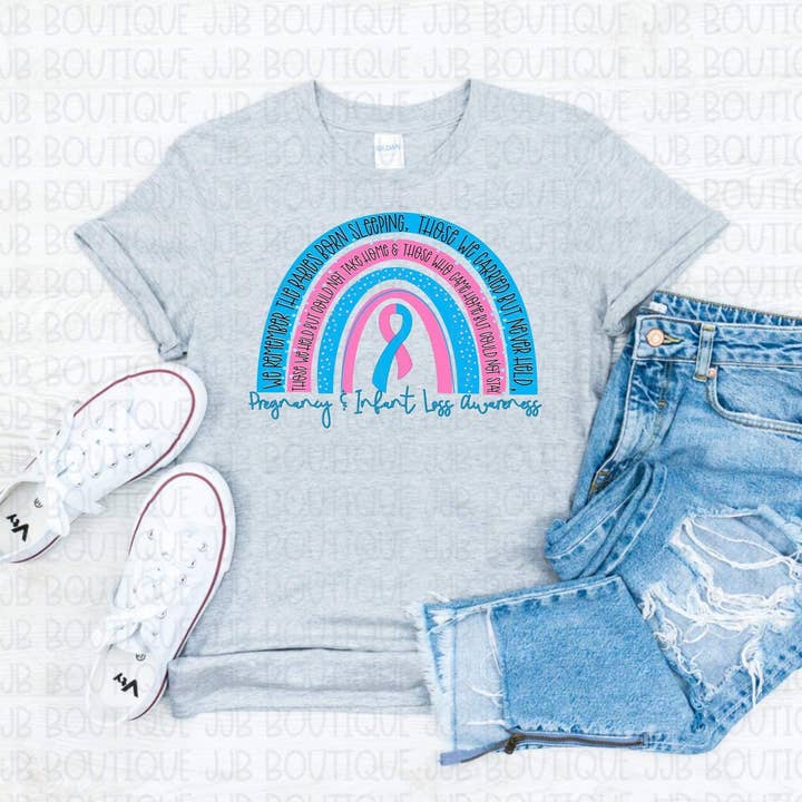 Graviditet & Infant Loss Tee for engroshandel hos Rockin’ 5A Apparel