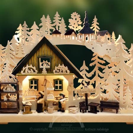 Atelier de fabrication d'arches lumineuses pour la vente par Marketplace24