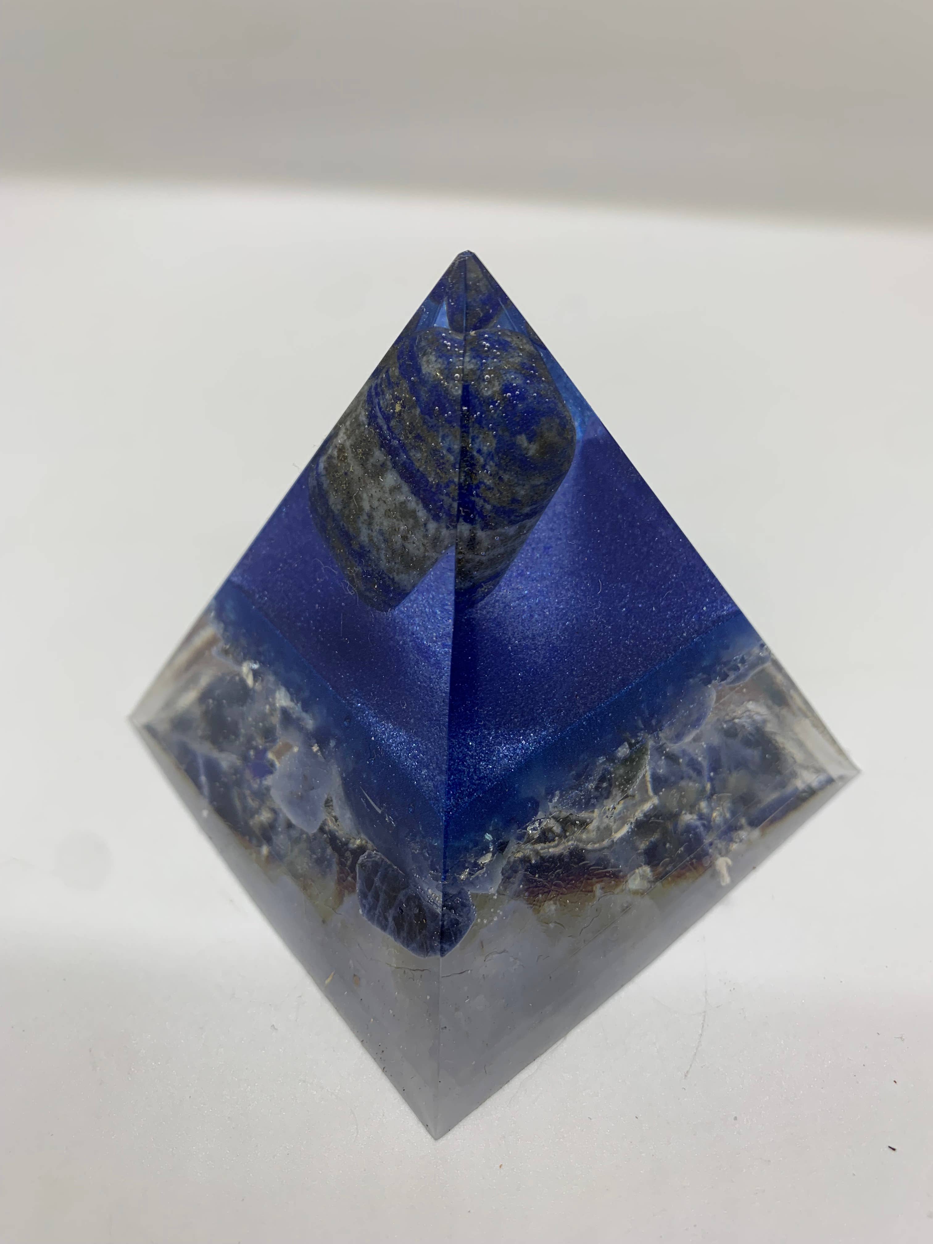 Orgonics by Driftwood Works Inc - Wholesale Spiritual Stone/Crystal - CHAKRA-SET OF 7 Orgones2