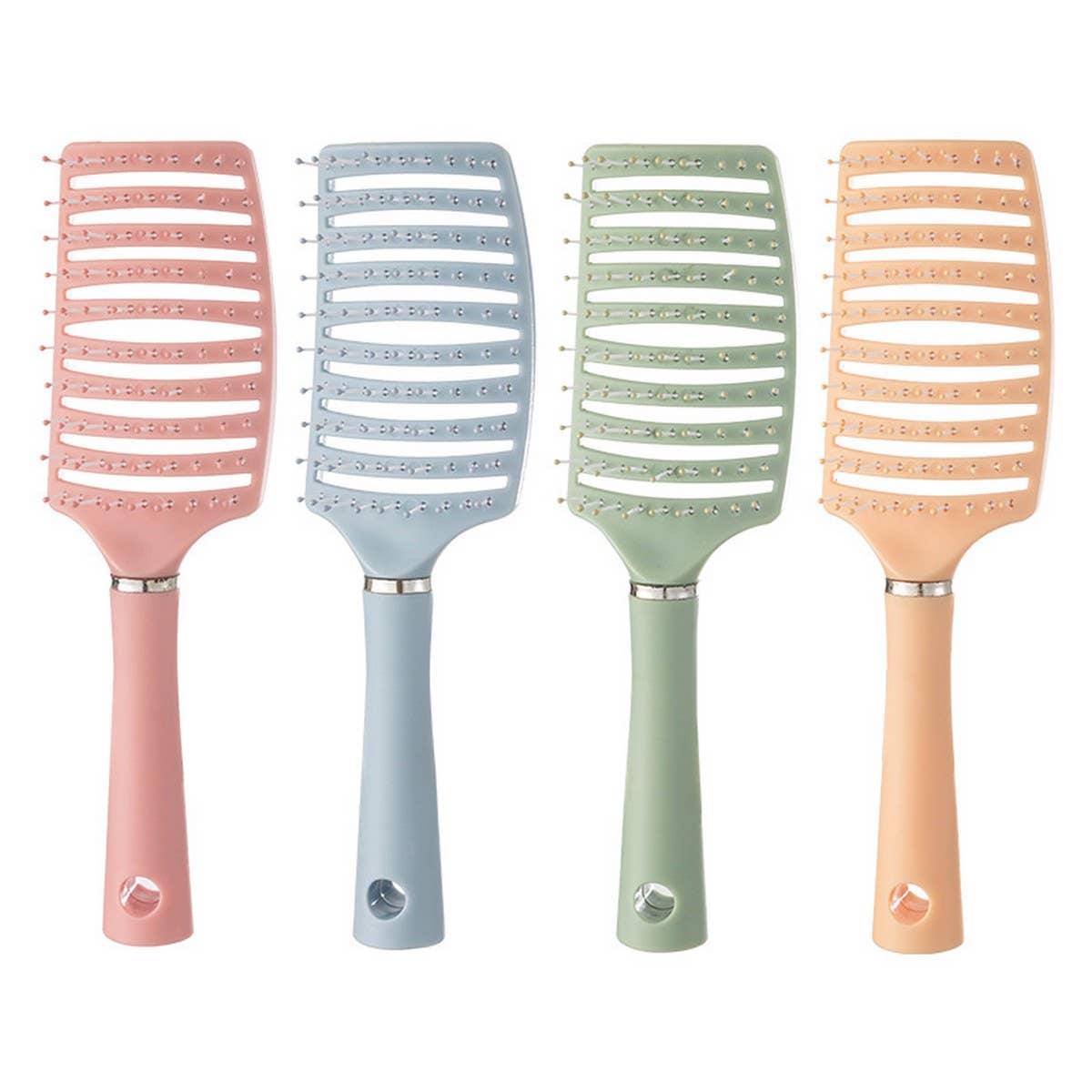 NINEXIS - Wholesale Hair Brush/Comb - CWMM6995_HIGH HEAD TOP BLOWN FLUFFY CURVED RIB COMB4