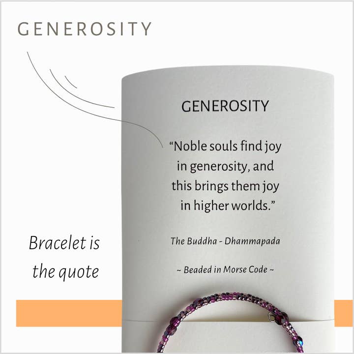 VRIJGEVIGHEID - Edele zielen -
Spiritueel citaat in morsecode voor wholesale door Wear a Touch of Spirit