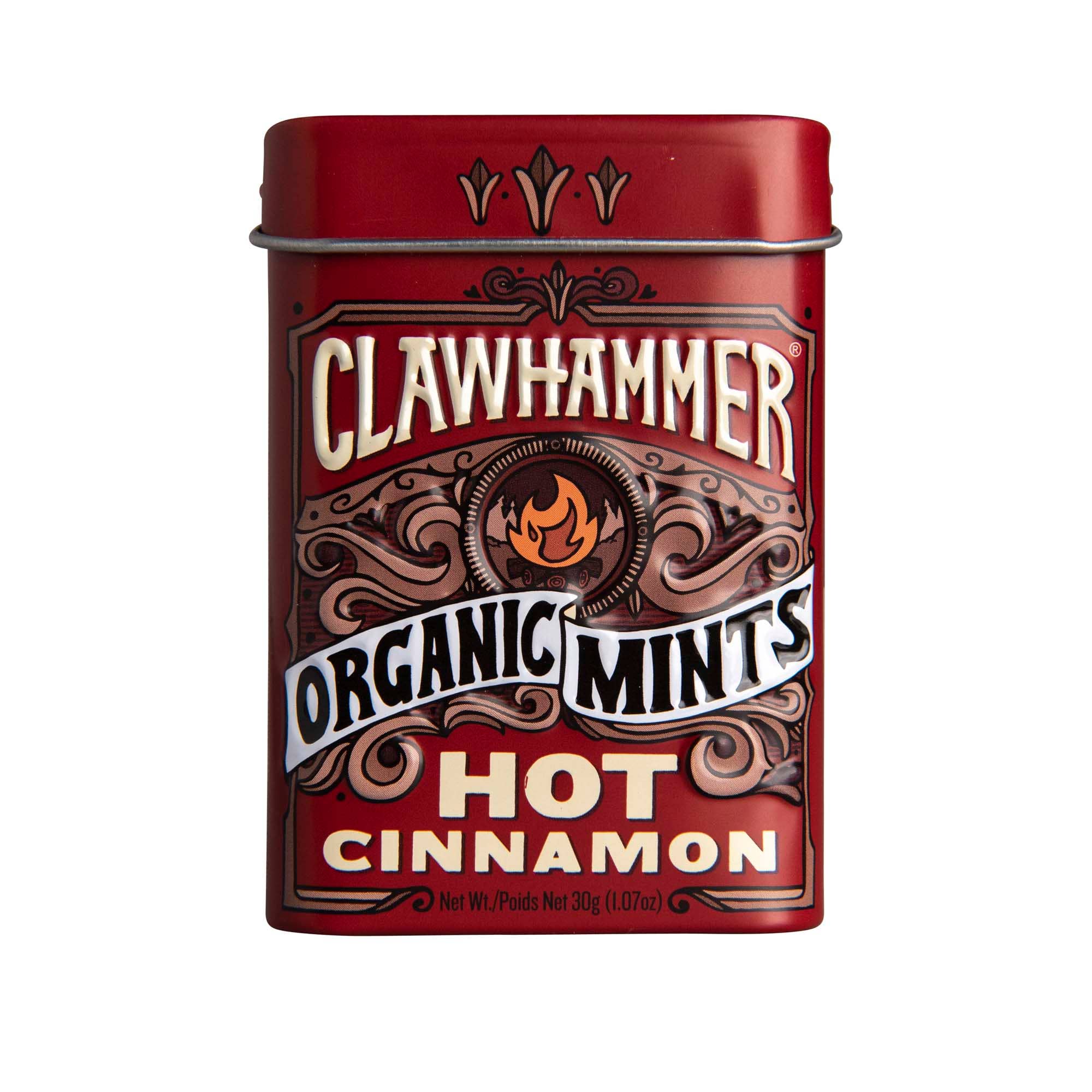Big Sky Brands Inc. - Wholesale Mints - Clawhammer Certified Organic Mints - Hot Cinnamon - 144ct