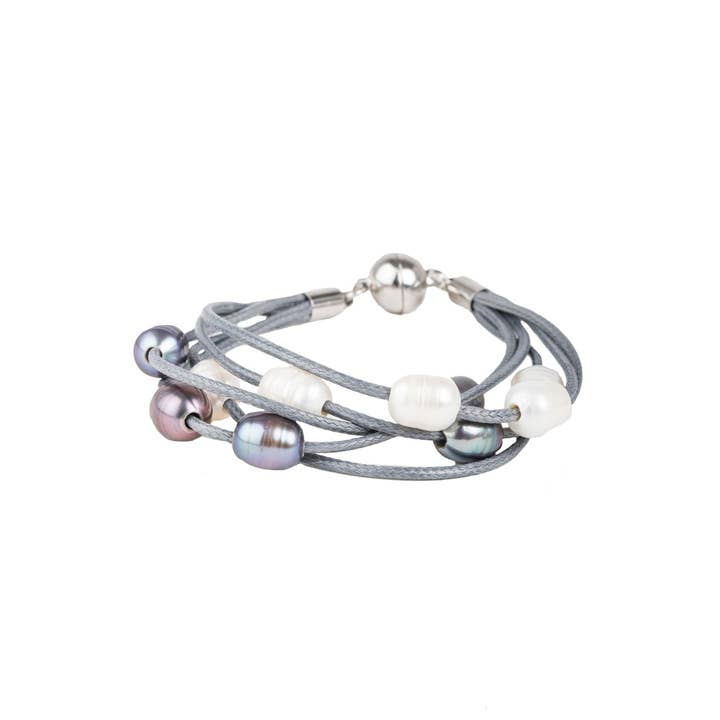 SAACHI - Wholesale Beaded Bracelet - Cosmo luminous Pearls Bracelet