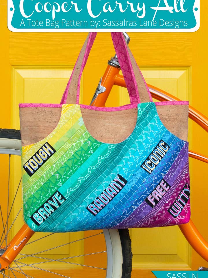 Cooper Carry-All Bag Pattern for wholesale by Sassafras Lane Designs