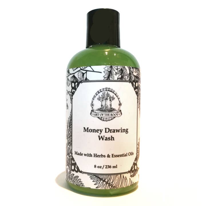 Art of the Root - Wholesale Meditation Supplies - Money Drawing Wash for Abundance, Fast Cash & Material Wealt