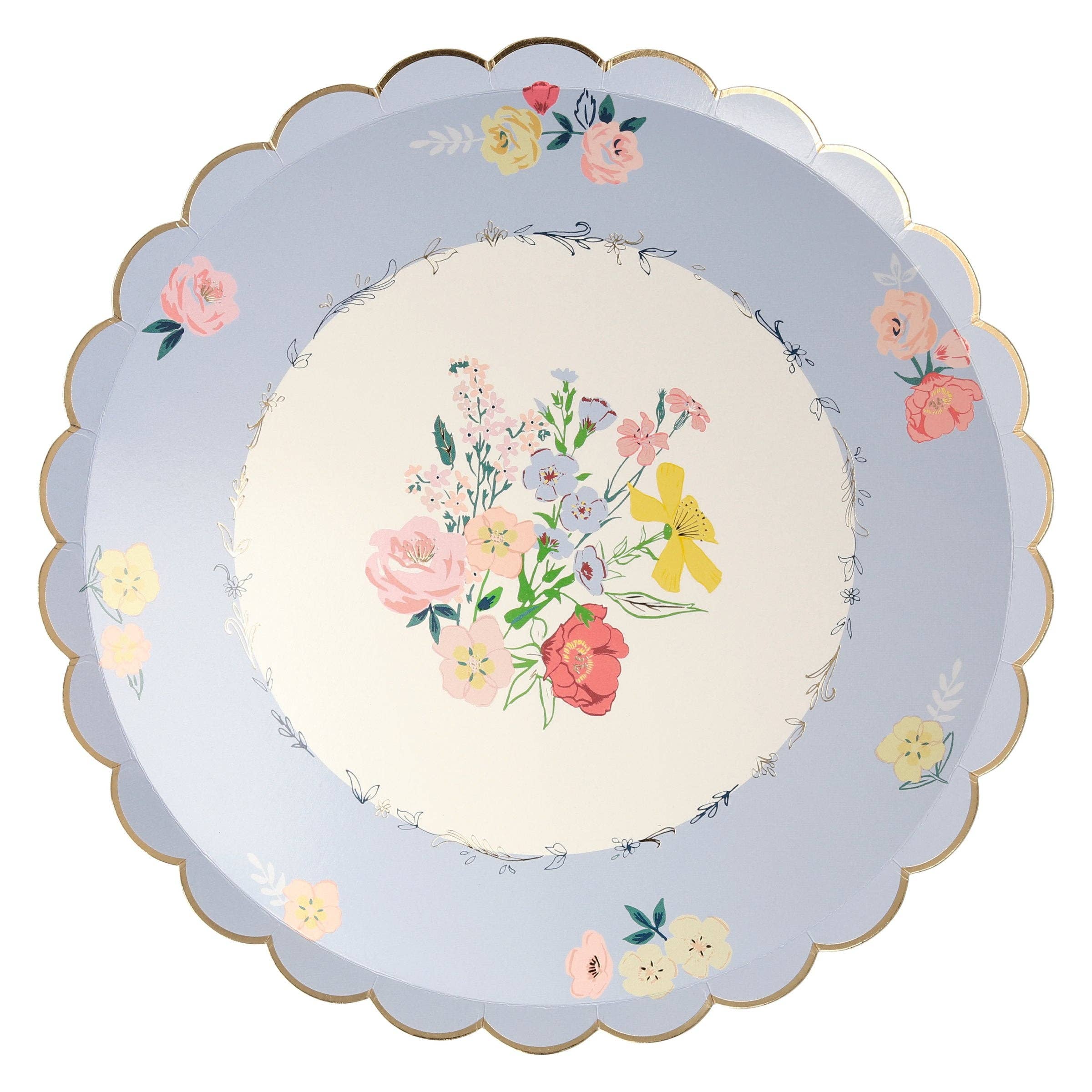 Meri Meri - Wholesale Dinner Plate - English Garden Dinner Plates4