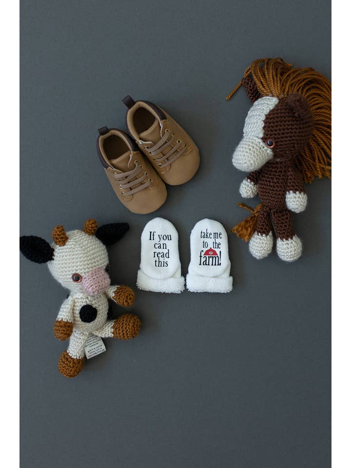 Dorothy’s Reason - Wholesale Socks - Baby - Take Me to the Farm Baby Socks | Farming Items | Boy Items3